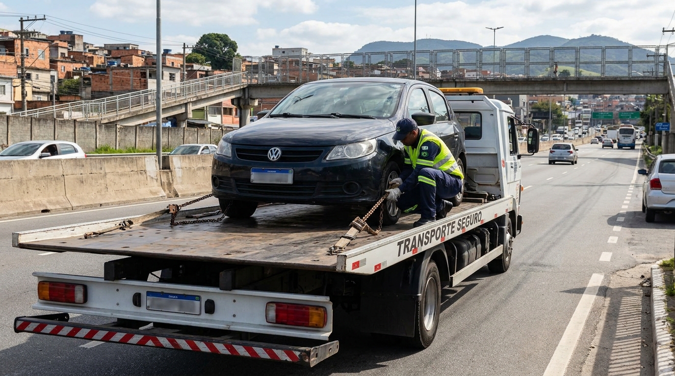 Logística para Veículos Parados em Salvador‑BA