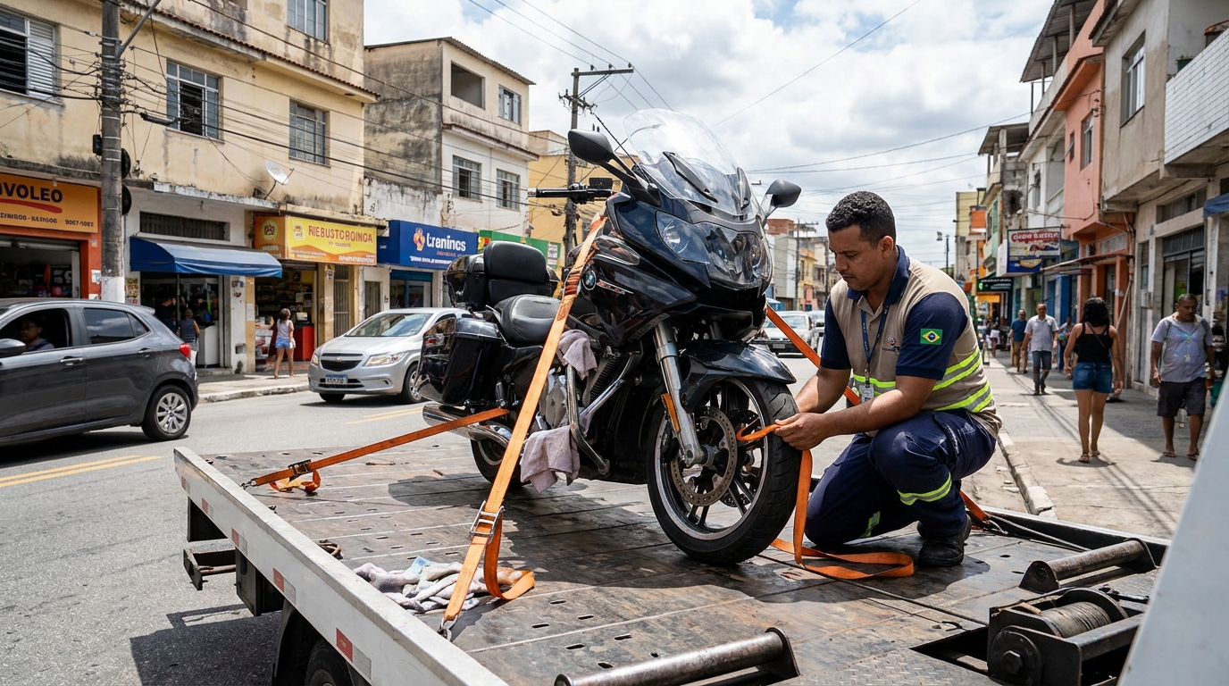 Remoção de Moto em Pane em Salvador‑BA